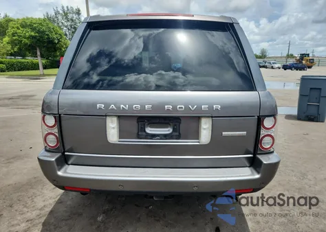2010 Land Rover Range Rover Hse Luxury из США, поврежденный, VIN SALMF1E47AA318445